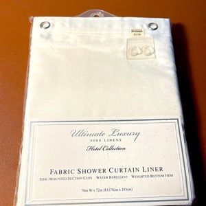 New unused shower curtain